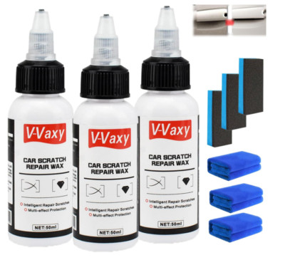 Ultimate Paint Restorer, V-Vaxy Car Scratch Repair Wax, Car Buff Out Scratch