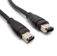Cable macho FireWire 1394 6P IEEE1394 iLink M/M DV HDV videocámara cable de muestra AU