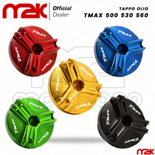 TAPPO OLIO MOTORE ANODIZZATO YAMAHA TMAX T-MAX T MAX 500 530 560 TUTTI I MODELLI