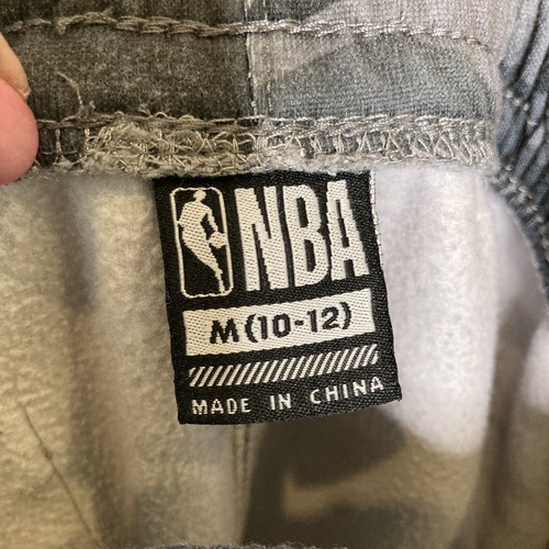 NBA Camo Sweatpants Drawstring & Pockets Boys Sizes M 10-12 Basketball Active - Picture 10 of 11