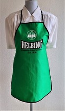 Helbing Kümmelschnaps Sommelier Vorbinder grün Tablier Jaune Gastro 7551