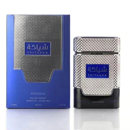 Khadlaj Shiyaaka Blue Perfume Spray EDP Eau De Parfum 100mL (3.4fl
