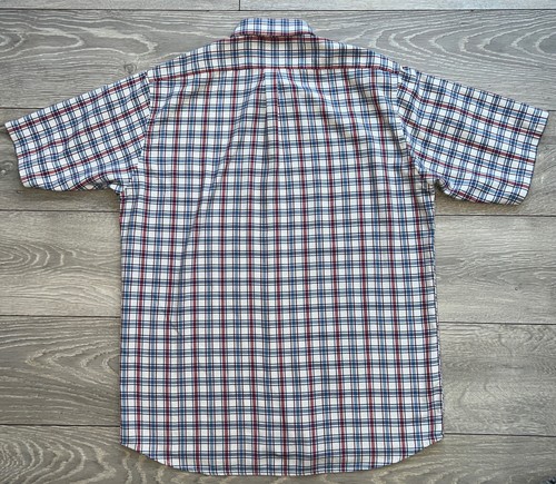 Pringle Of Scotland Mens Short Sleeved button down checked Shirt. Size Medium 9 - Picture 2 of 7