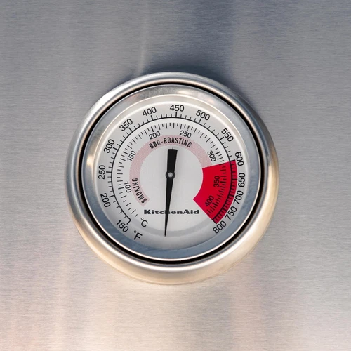 KitchenAid Edelstahl-Gasgrill mit Seitenbrenner (inkl. Abdeckhaube) | Standgrill - Bild 4 von 12