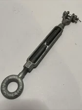 Chicago Hardware USA Turnbuckle Jaw & Eye Galvanized 1/2” x 7.5” Body CHF 1/2”