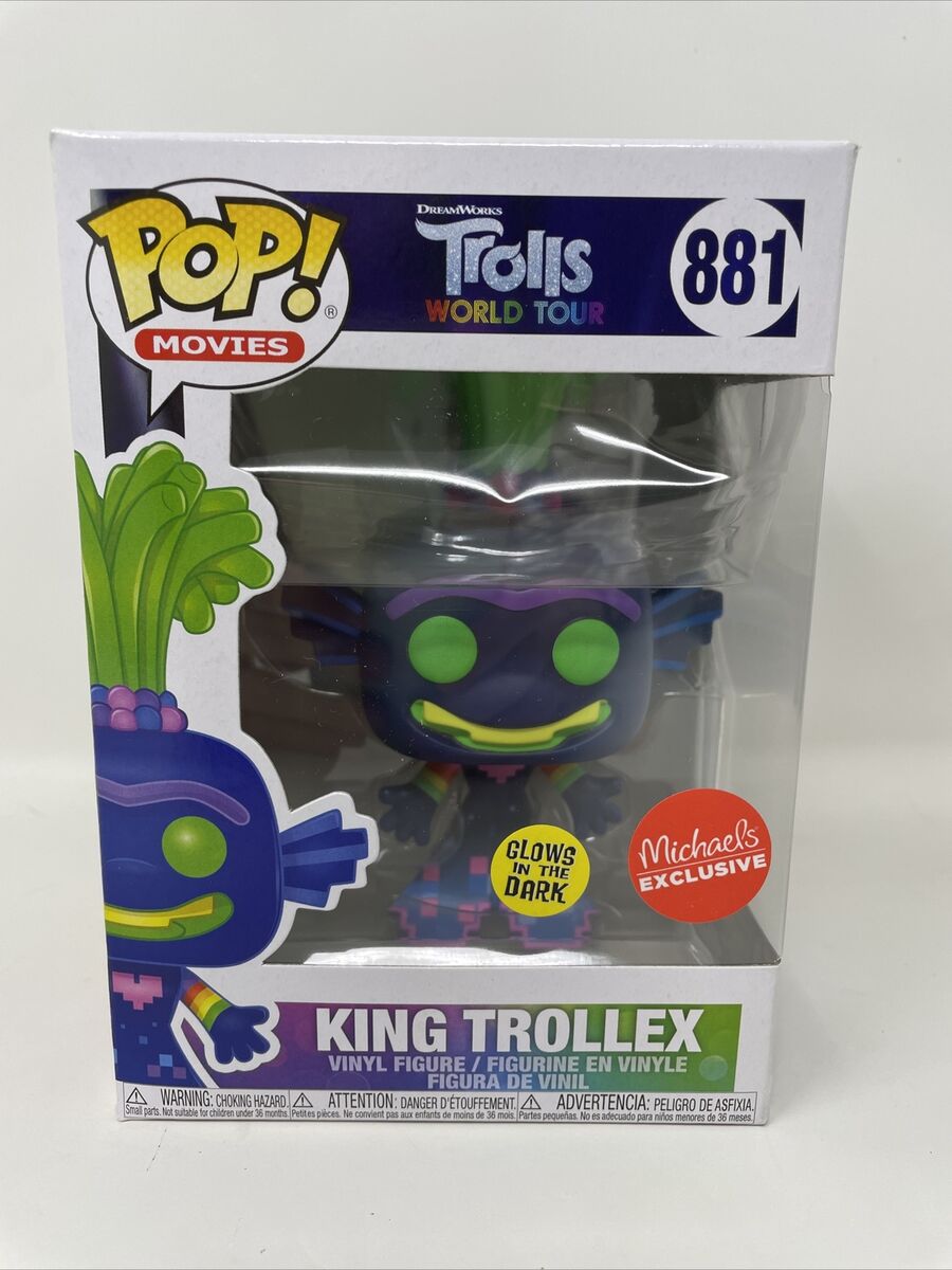 Funko Pop! Filme Trolls World Tour King Trollex 881 Colecionavel