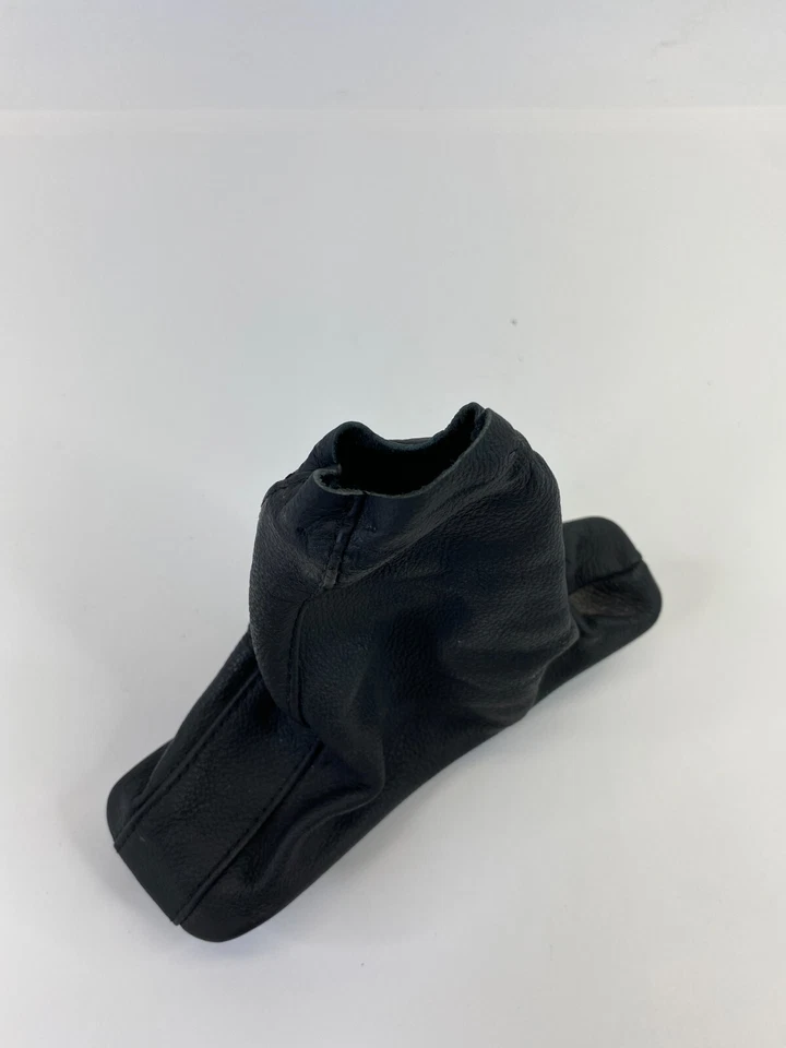 BMW 530i 2004-2007 manija de freno de estacionamiento de emergencia bota cubierta de cuero 34427034091 Foto 3 de 4