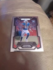 2023 Prizm Football Dorian Williams Base RC Buffalo Bills Rookie #309