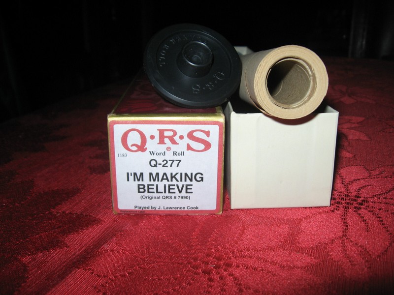 I'm Making Believe - QRS Player Piano Roll #Q-277 (Orig QRS 7990) Hear It Play!