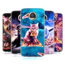 FUNDA OFICIAL ALEATORIA GALAXY SPACE CAT GEL SUAVE PARA TELÉFONOS MOTOROLA