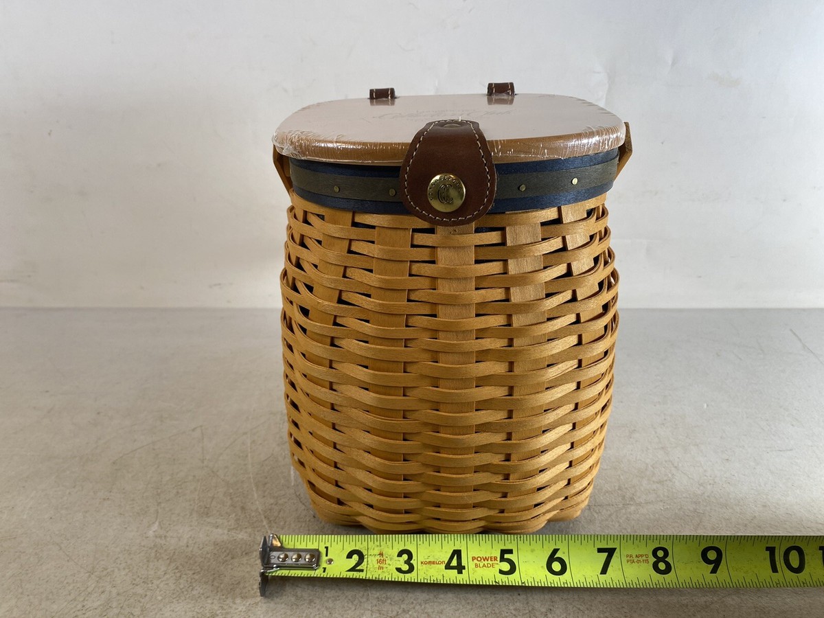 Longaberger New Collectors Club Purse L1384 W13196 Wood 5