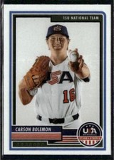 2023 Panini USA Baseball Stars & Stripes #22 Carson Bolemon