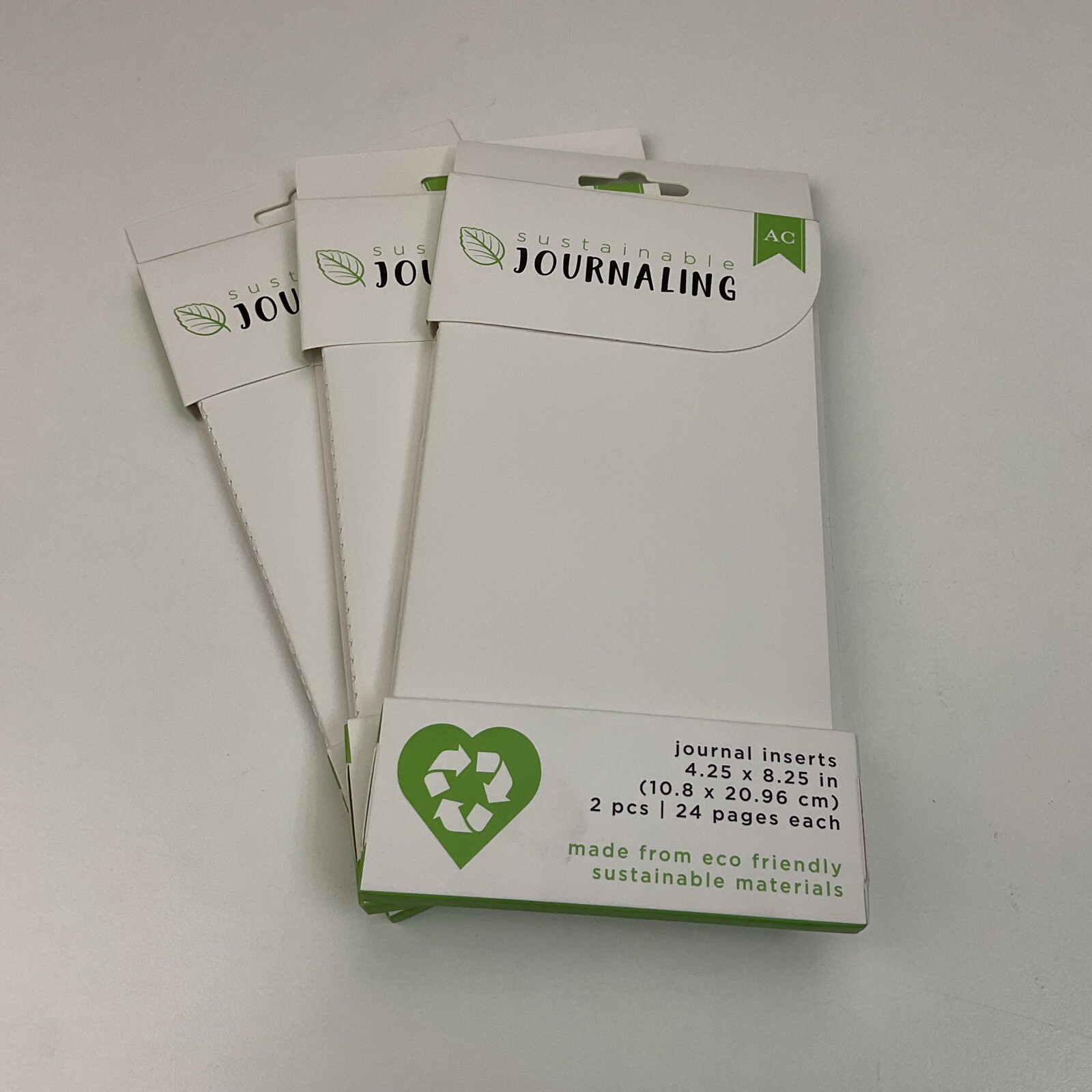 American Crafts Journal Inserts 2 pc./Pk. 24 pg. each, White