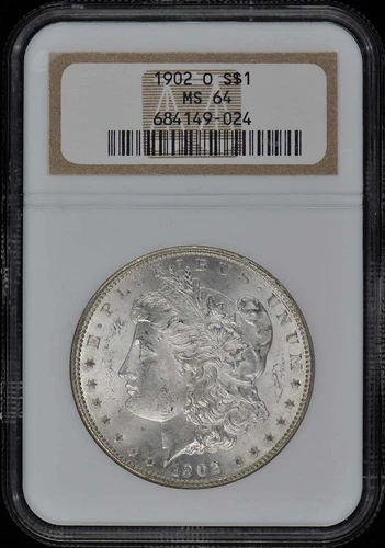 1902-O Morgan Dollar S$1 NGC MS64