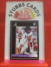 2023 Panini Chronicles Draft Picks Football  RC Pinnacle #6 QUENTIN JOHNSON
