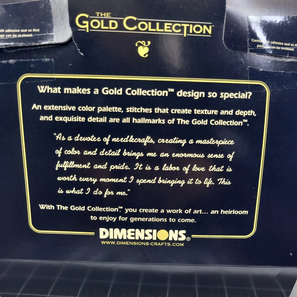 Dimensions Gold Collection BEARING GIFTS 8638 Counted Cross Stitch Kit New Open - Image 3 of 4