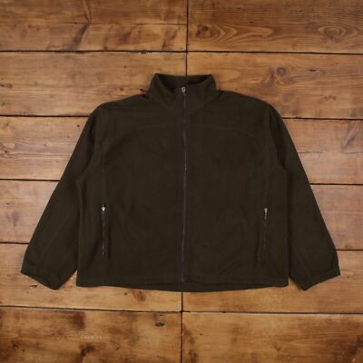 Vintage Athletic Works Outdoorjacke XL Fleece Fleece grün