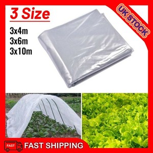 Clear Polythene Plastic Sheeting Garden Diy Material Cover For