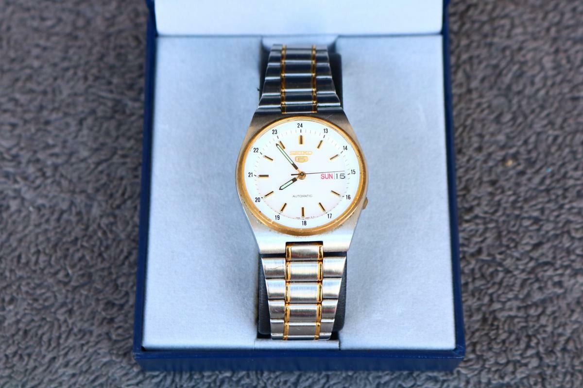 SEIKO セイコー ブレスウォッチ 2Pカラーストーン ルビー ゴールド s-l1200.jpg