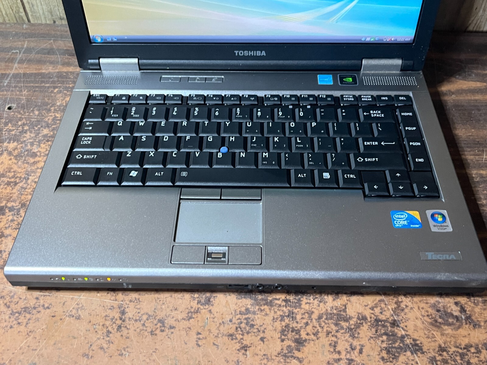 Toshiba Tecra M10 14" Windows Vista Gaming Laptop C2D 2.53ghz 2GB NVS