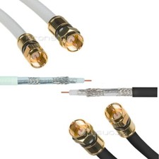 SAT Koax Kabel 135dB Reinkupfer 8K UHD 5-fach...