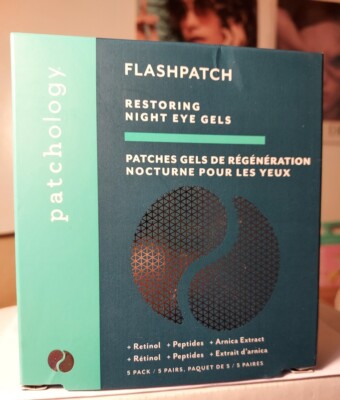 Patchology Flashpatch restoring night eye gels ~ 5 pack