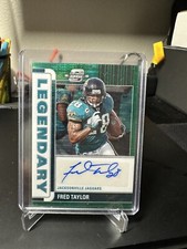 2022 Contender’s Optic -Fred Taylor- Legendary Autographs Green Pulsar  /25 🔥