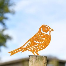 Steel Brambling Fence Topper in Rustic