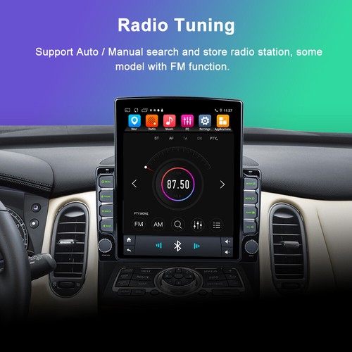 Radio Coche Peugeot 107 2005-2014 9.7" Android 13 GPS Navi CarPlay BT WIFI 64G - Imagen 12 de 15