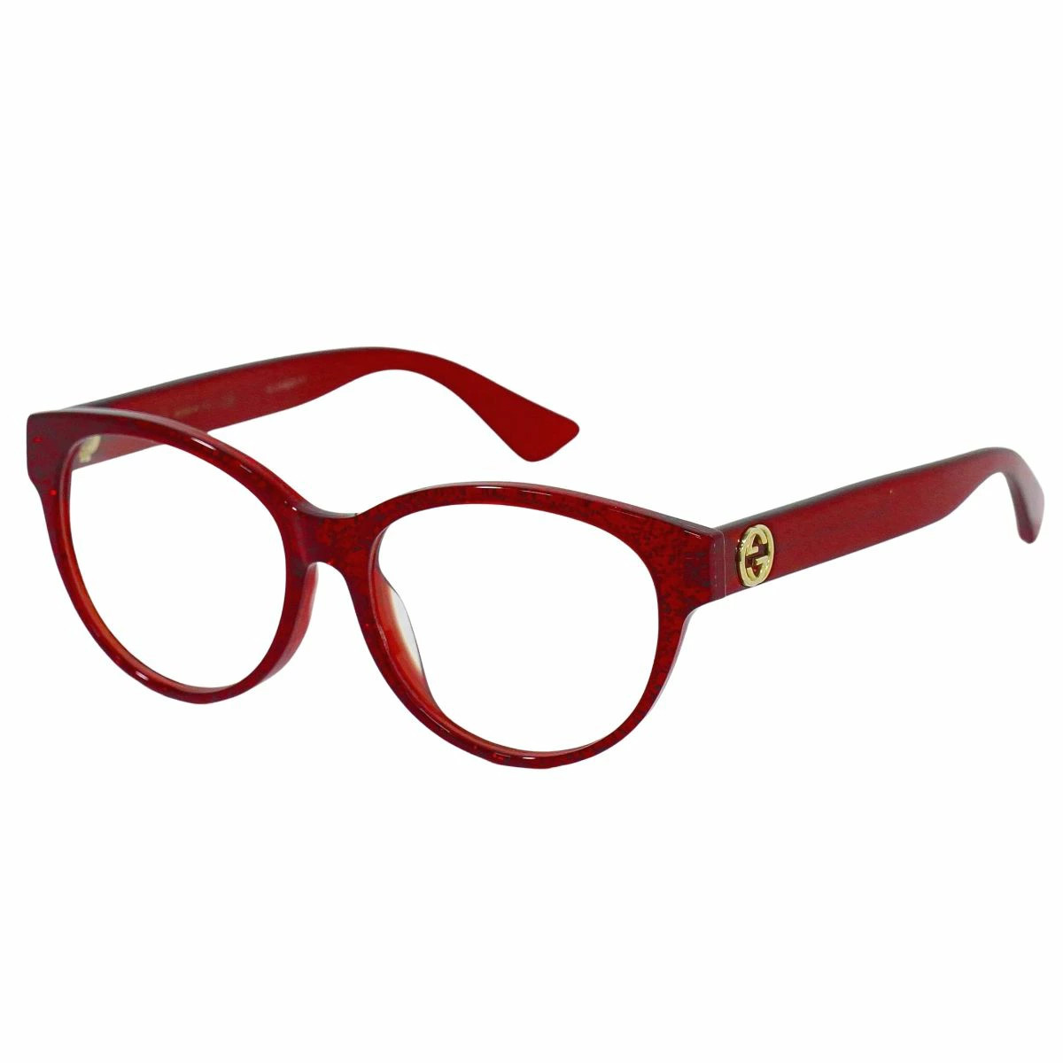 GUCCI Authentic Interlocking Glitter Glasses Fram… - image 1