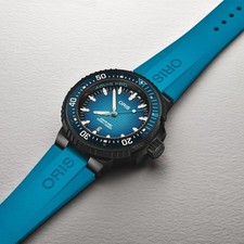 Oris Aquis Pro 1000M 49.5mm Blue Dial Men's Watch 01 733 7801 7255-Set 10