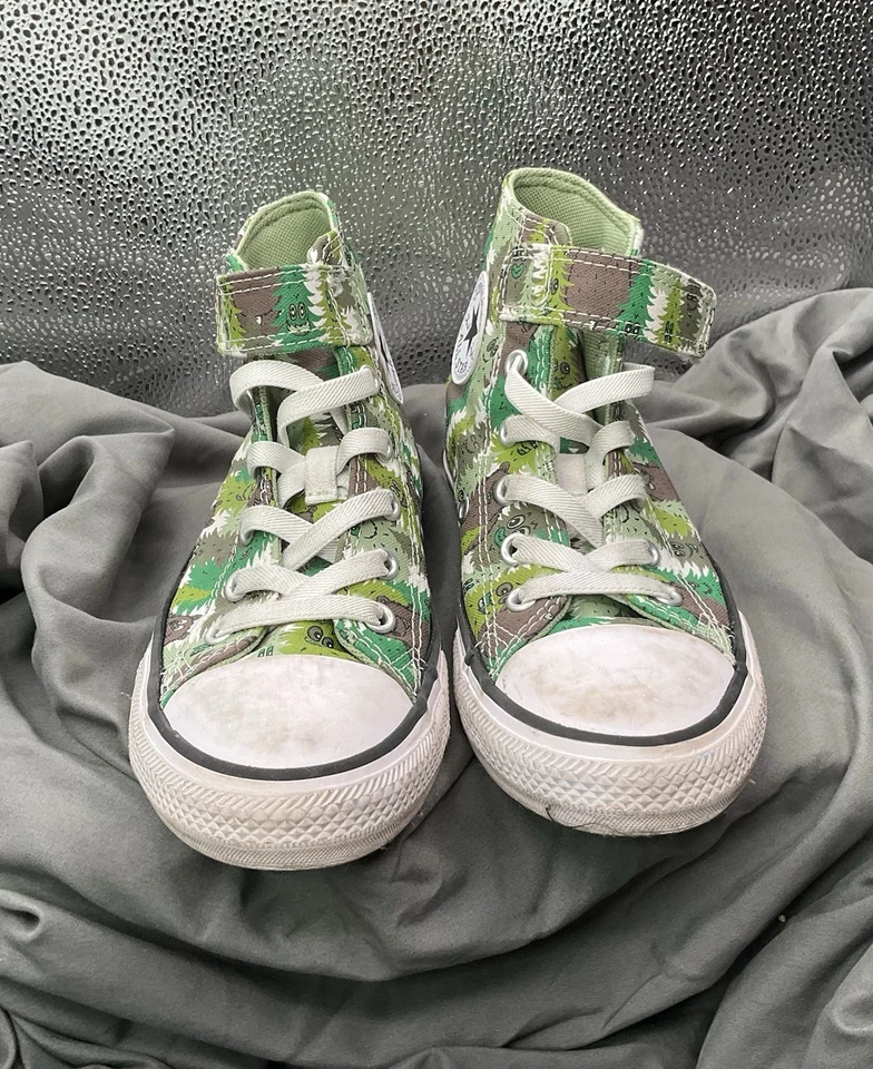 Top alto CONVERSE A03317F CT ALL STAR 1V blanco/aloe VERDE/verde talla 1 juvenil Foto 4 de 4