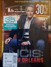 Image of NCIS NEW ORLEANS COMPLETE SEASON 4 DVD BOXSET Region 1 **NEW&SEALED**