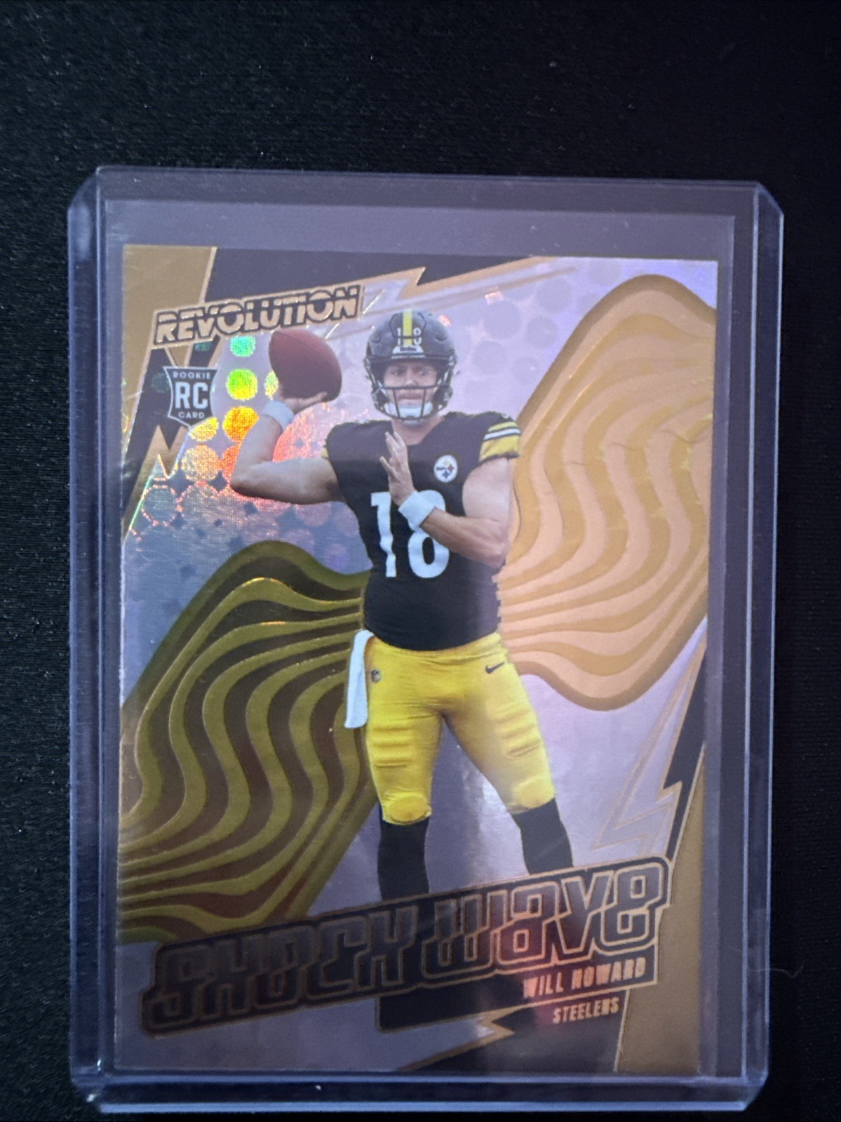 2025 Panini Revolution Will Howard Shock Wave Rookie RC