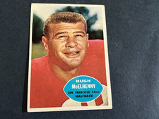 1960 Topps #116 HUGH MCELHENNY San Francisco 49ers HOF..EX/EX+ Free Shipping
