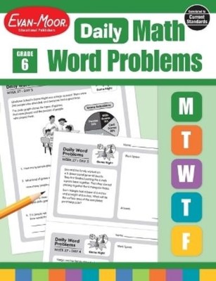 Daily Word Problems Math, Grade 6 Teacher Edition (Taschenbuch)