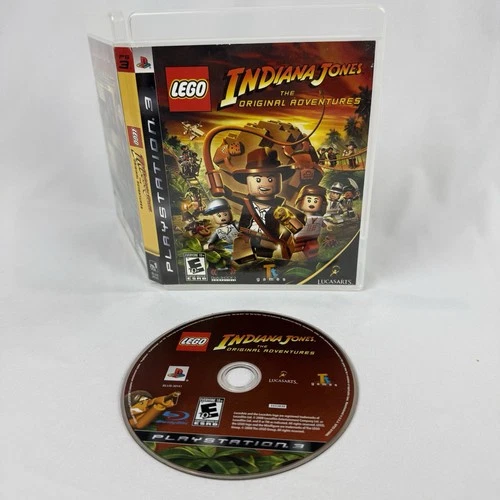 LEGO Indiana Jones Original Adventures PS3 Sony PlayStation Tested Video Game