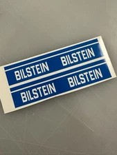 Pair Of Bilstein Shock Wrap Around Stickers/Decals