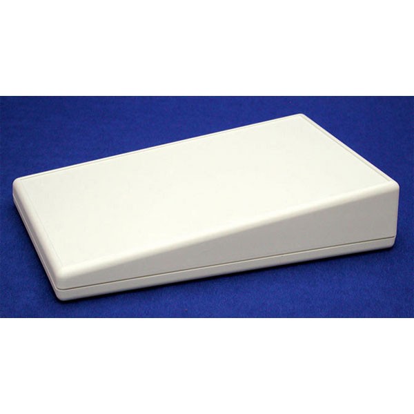 Hammond Sloping Console FRABS 220x140x40/18mm Flame Retardant Grey