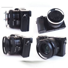 Slim New metal vented Lens 39mm thin wide angle Hood cap Screw in Leica M black