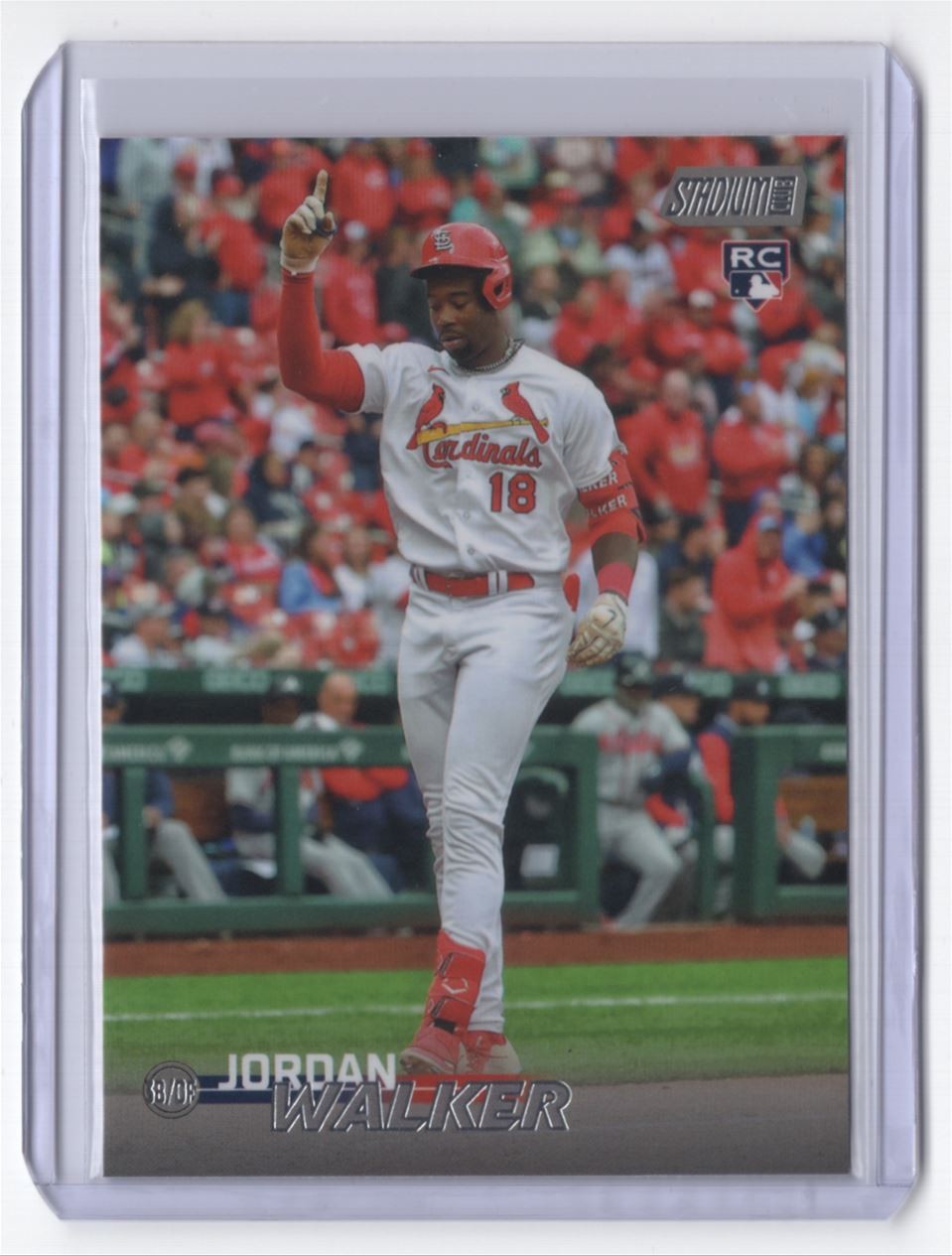 2023 Stadium Club Jordan Walker Rookie St. Louis Cardinals #164