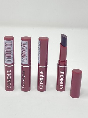 Clinique Almost Lipstick in Black Honey Deluxe Travel Size NEW   No Box   4 pack
