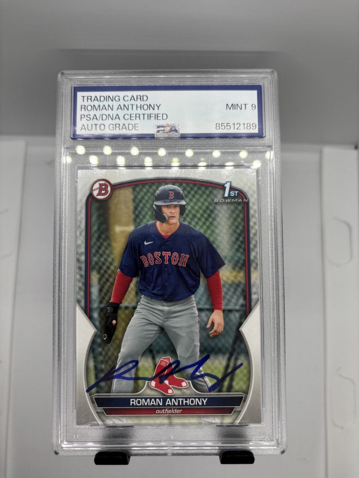 2023 Bowman 1st Chrome Prospects Roman Anthony AUTOGRAPH #BCP-71 (RC)