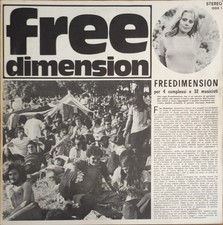 FREEDIMENSION – LIVING MUSIC – PERIGEO – N.A.D.M.A. - BRAINTICKET – LP
