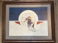 Chebon Dacon Signed And Numbered ?Out Of The Past? Framed