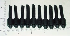 Ten (10) Doepke Construction Toy Vehicle Exhaust Stacks DPP-003-10
