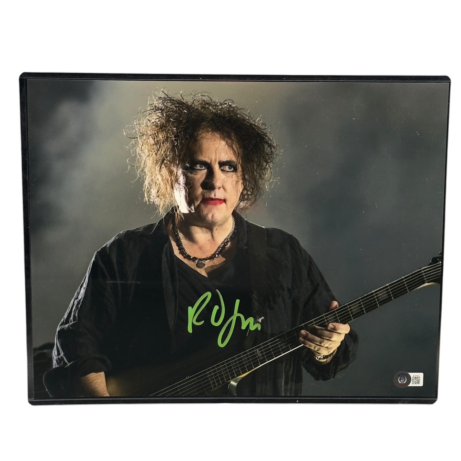 Robert Smith Signed The Cure 11x14 Photo Beckett BAS Authentic Autograph!