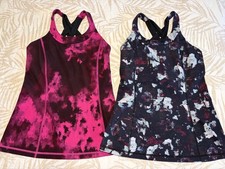 lot-of-2-lululemon-womens-racerback-tank-tops-bundle-pink-black-abstract