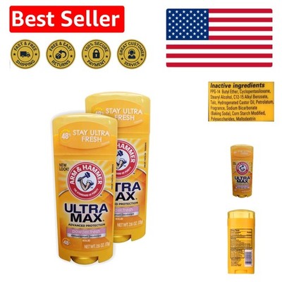Ultramax Invisible Solid Antiperspirant & Deodorant - 2 Pack, Baby Powder Scent