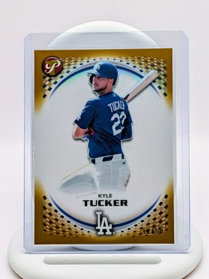 2026 Topps Pristine Kyle Tucker Gold Refractor #/50 Los Angeles Dodgers